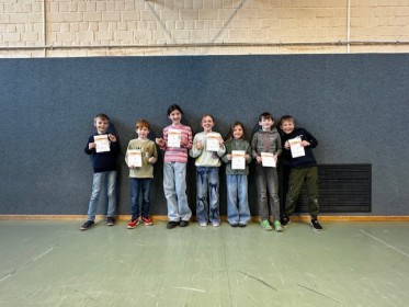 Überreichung der Sportabzeichen