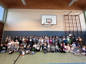 &Uuml;berreichung des Sportabzeichens